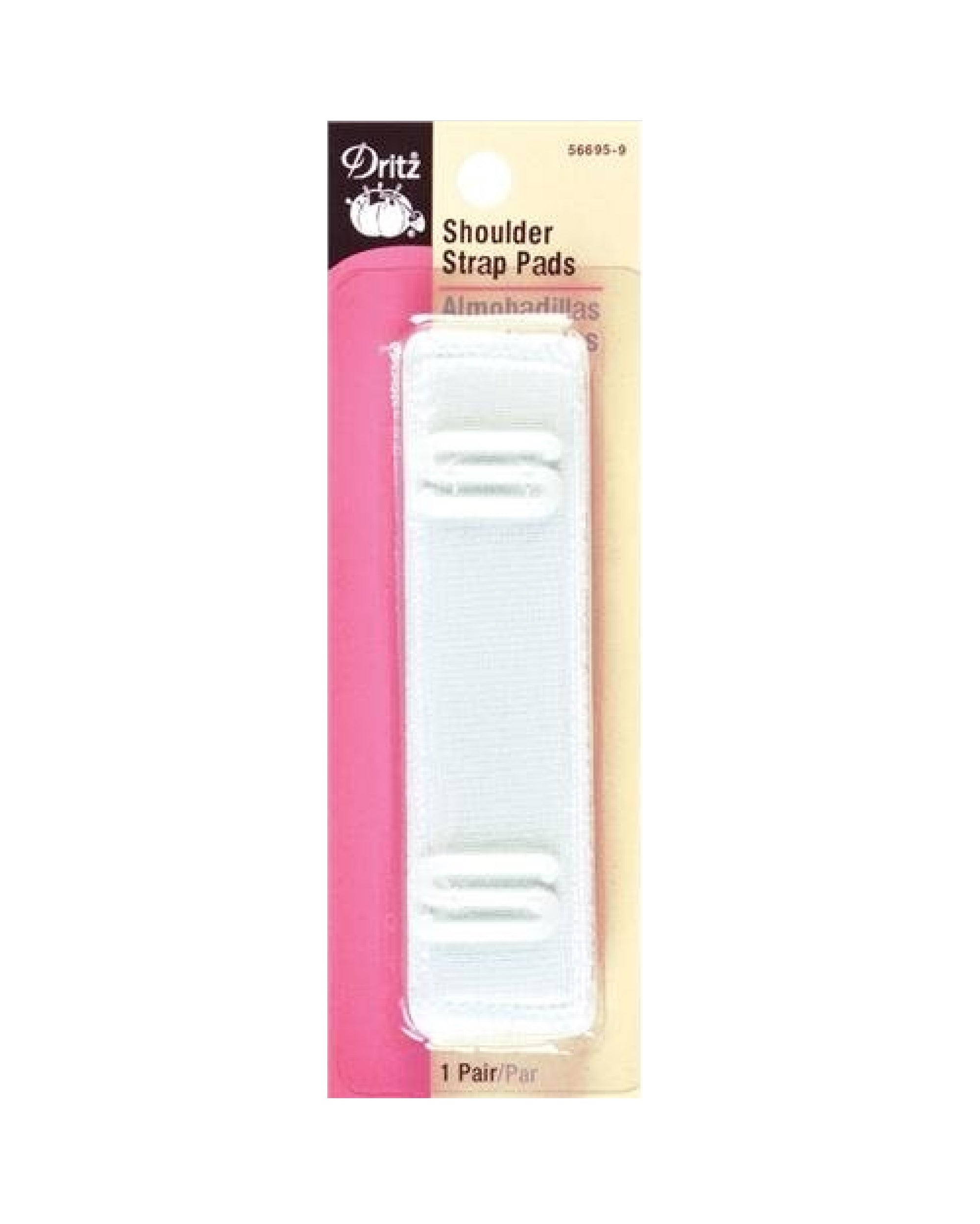 Dritz - 1 Pair White Sew-In Bra Cups