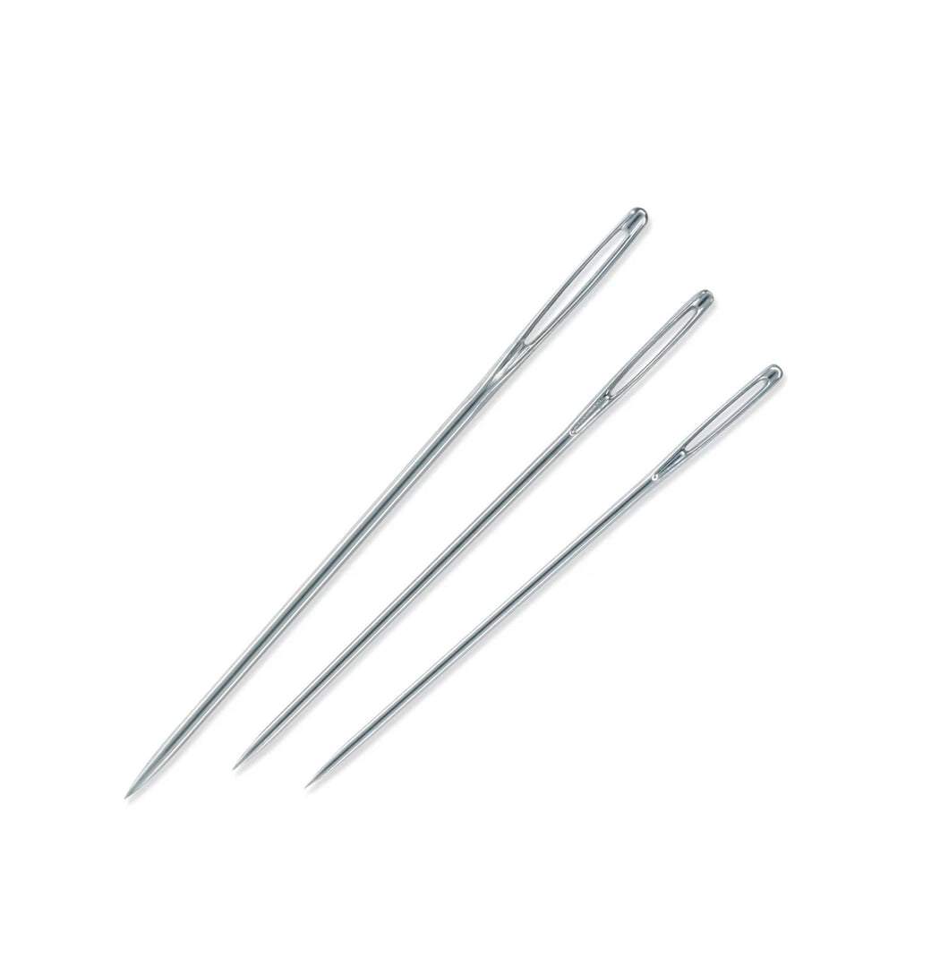 Chenile Hand Needles, Size 18/22 - Zipper and Thread