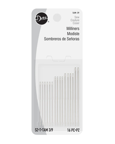 Information related to zippers, thread, and sewing.