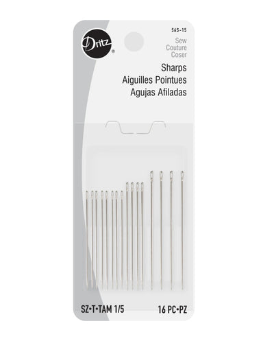 Information related to zippers, thread, and sewing.