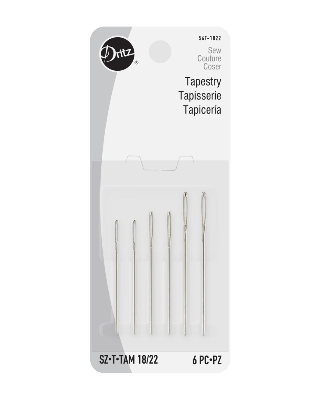 Tapestry Hand Needles - Zipper and Thread