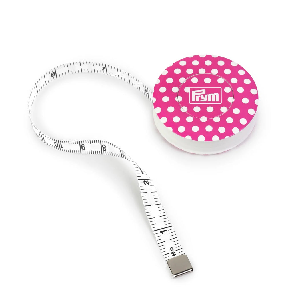 RETRACTABLE SPRING TAPE MEASURE, 60" - Zipper and Thread