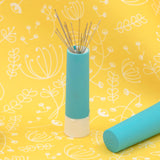 NEEDLE TWISTER WITH 19 HAND NEEDLES - Zipper and Thread