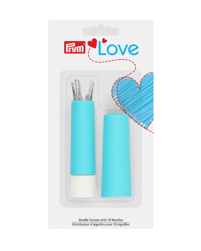 NEEDLE TWISTER WITH 19 HAND NEEDLES - Zipper and Thread