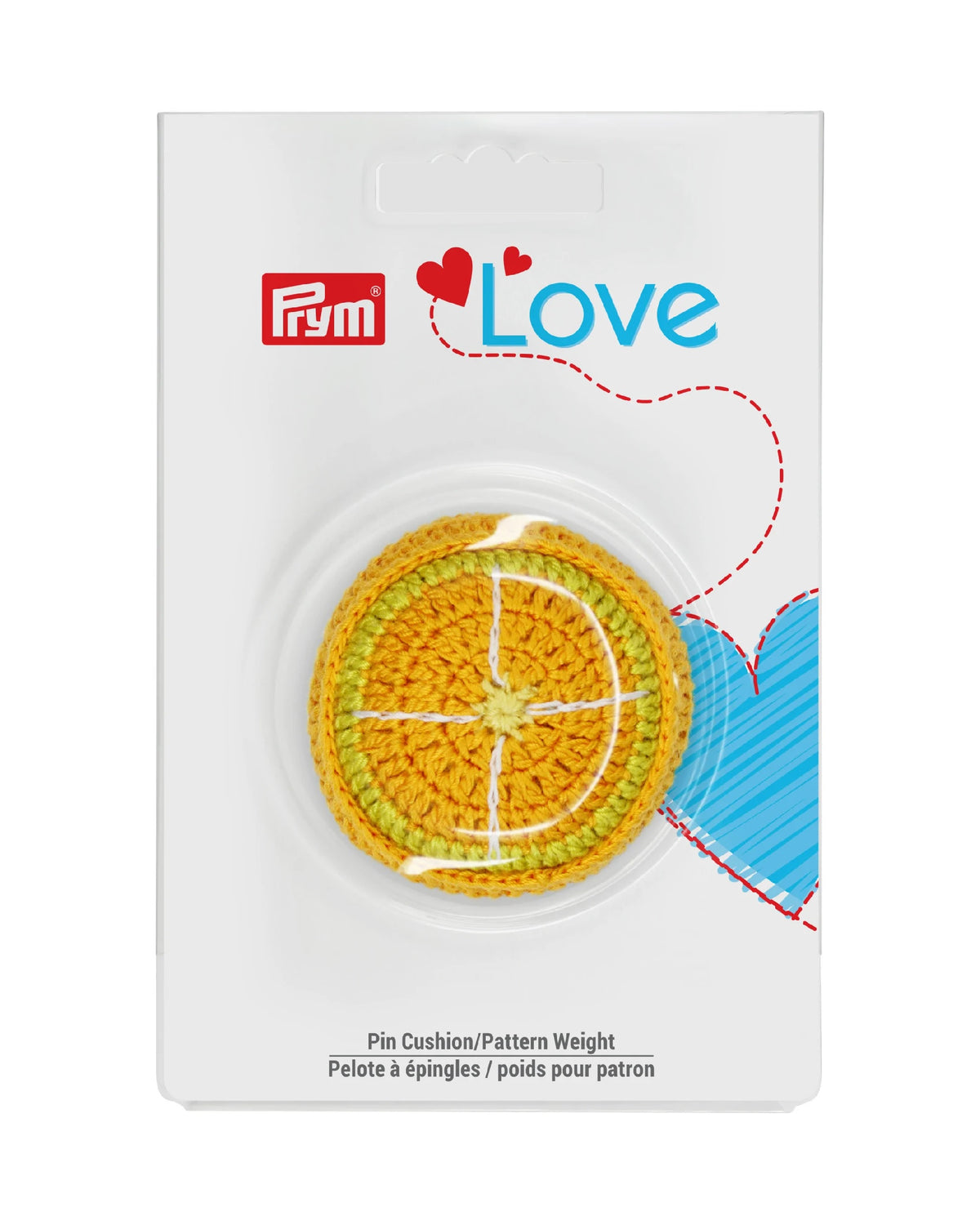 FRUIT PIN CUSHION & PATTERN WEIGHT - Zipper and Thread