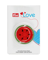 FRUIT PIN CUSHION & PATTERN WEIGHT - Zipper and Thread