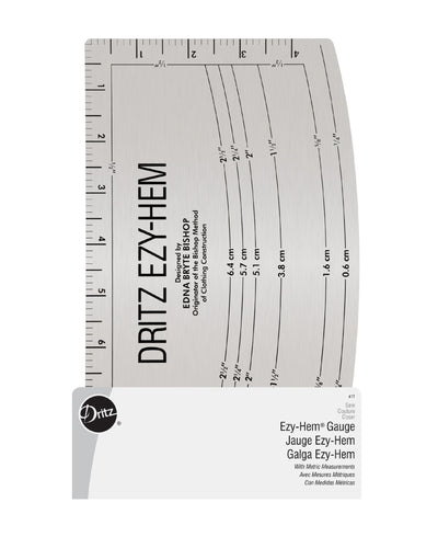 Ezy-Hem Gauge - Zipper and Thread