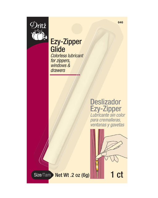 Ezy-Zipper Glide, COLORLESS LUBRICANT - Zipper and Thread