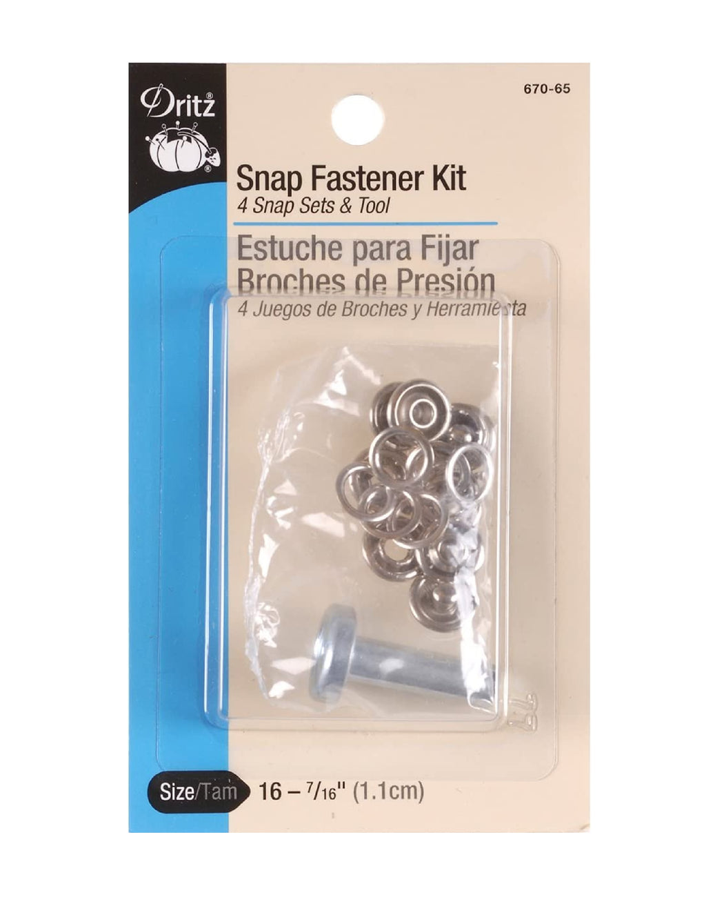 Snap Fastener Kit For Sewing_ZIPPERANDTHREAD - Zipper and Thread