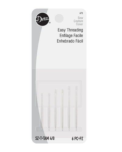 Information related to zippers, thread, and sewing.