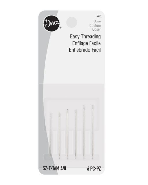 Information related to zippers, thread, and sewing.