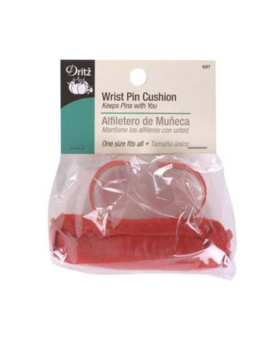 Wrist Pin Cushion - Zipper and Thread