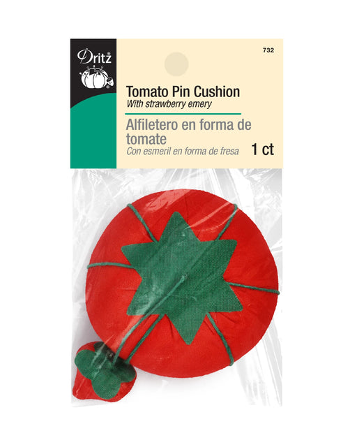 Tomato Pin Cushion - Zipper and Thread