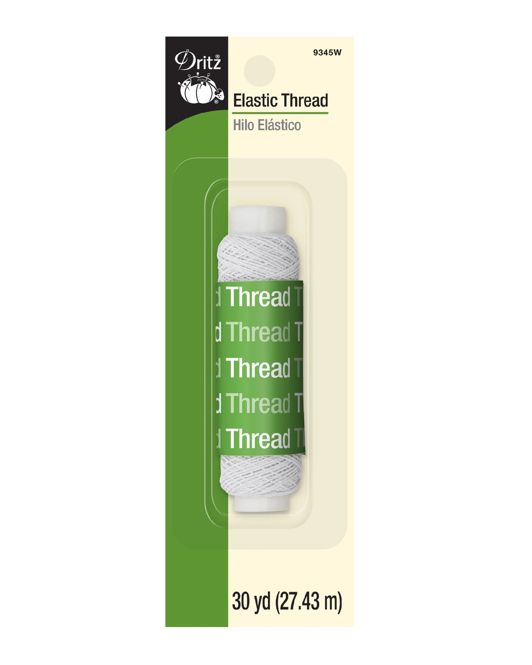 Elastic Thread (30 yds) - Zipper and Thread