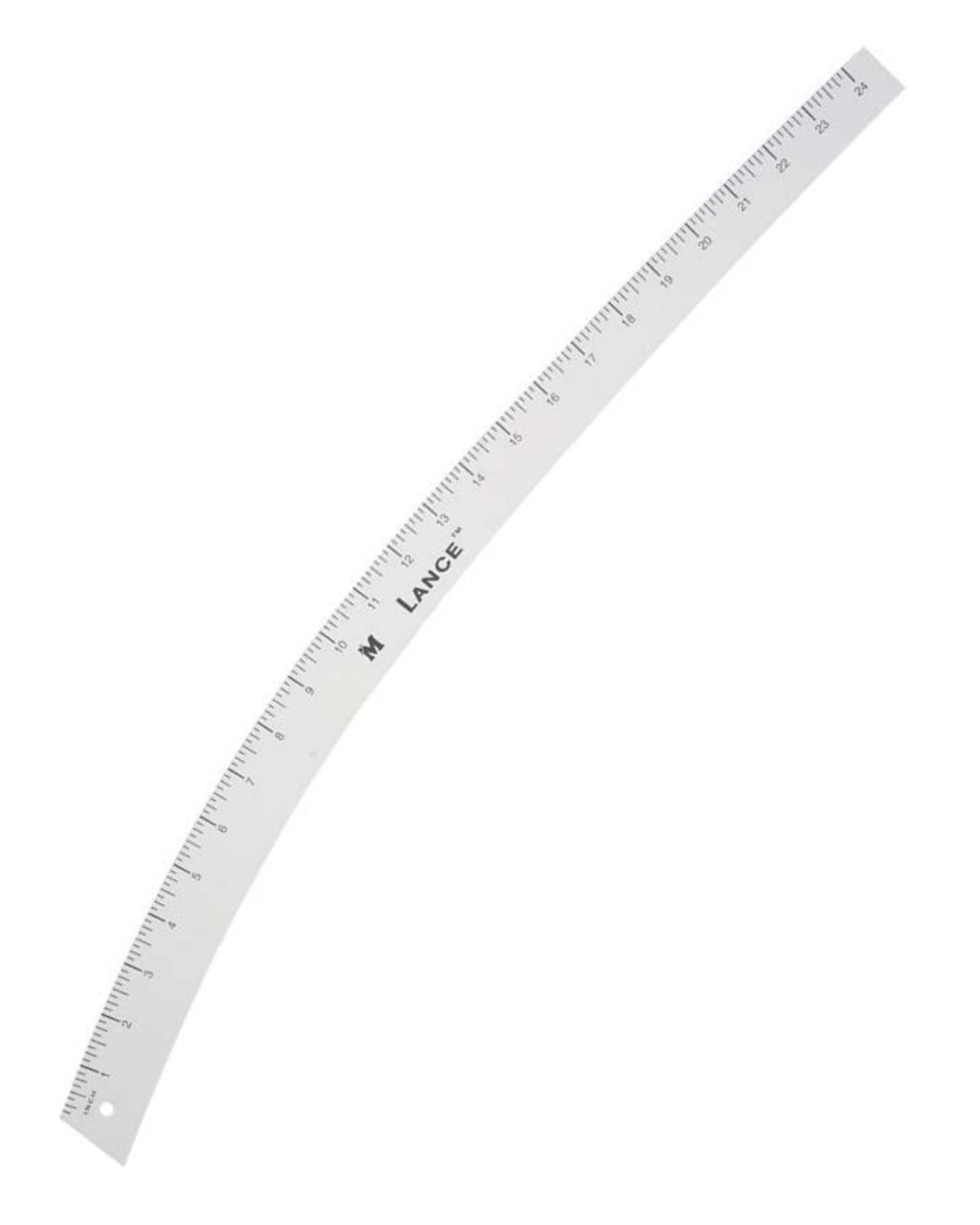 Measuring Scale 3mm Curved Wooden Tailoring Ruler