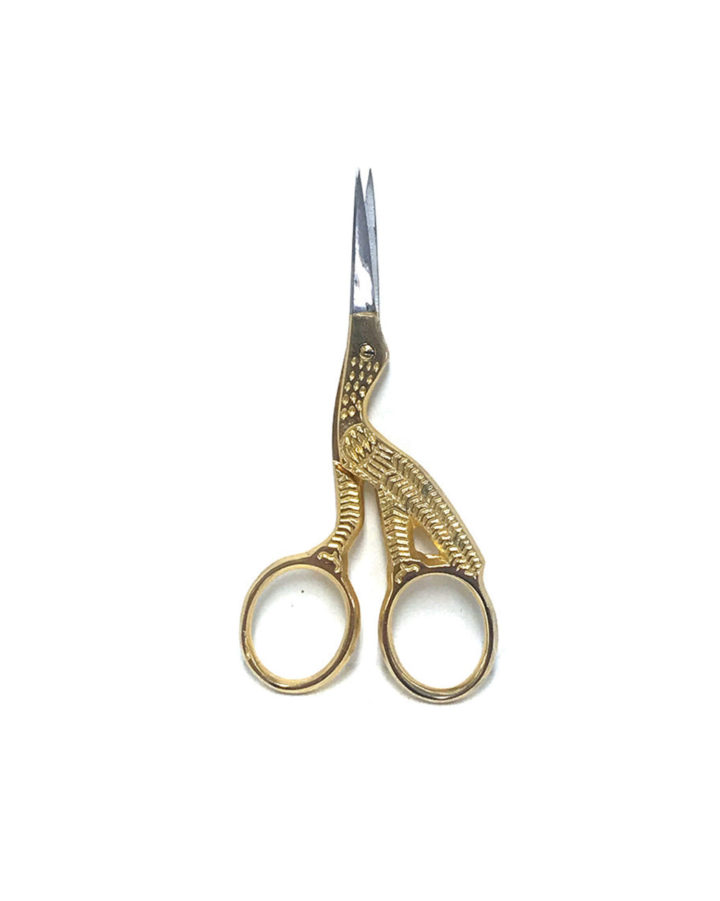 Stork Embroidery Scissors 3.5" - Zipper and Thread