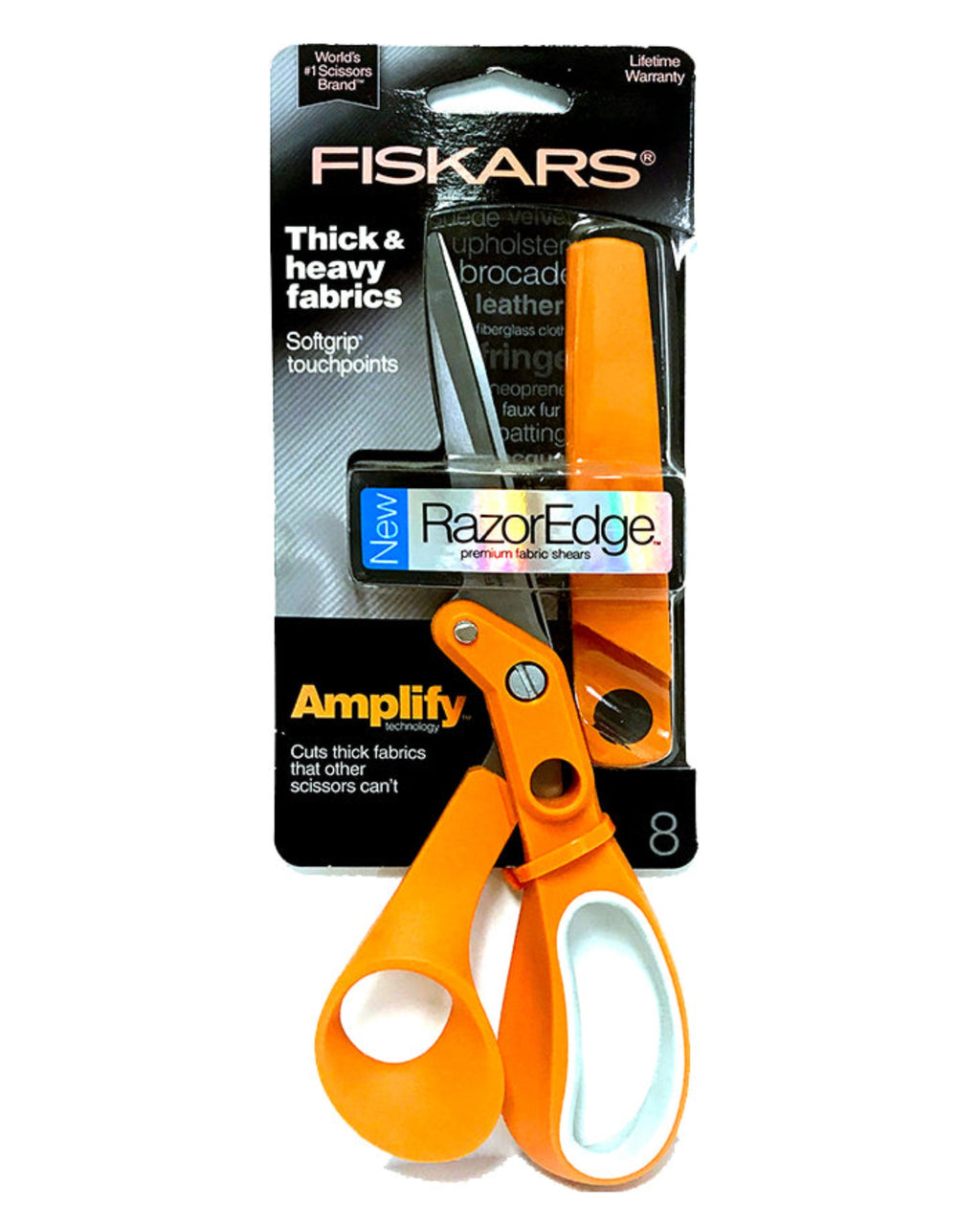 Fiskars Amplify 10 Inch Razoredge Fabric Shears, Best Professional All  Purpose Fabric Scissors, Sewing, Quilting, Embroidery, Dressmaking 