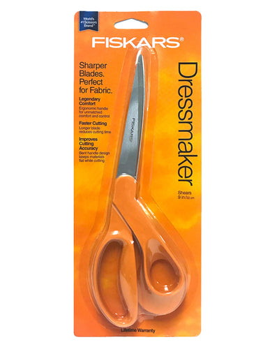Dressmakers Shears 9" - Zipper and Thread