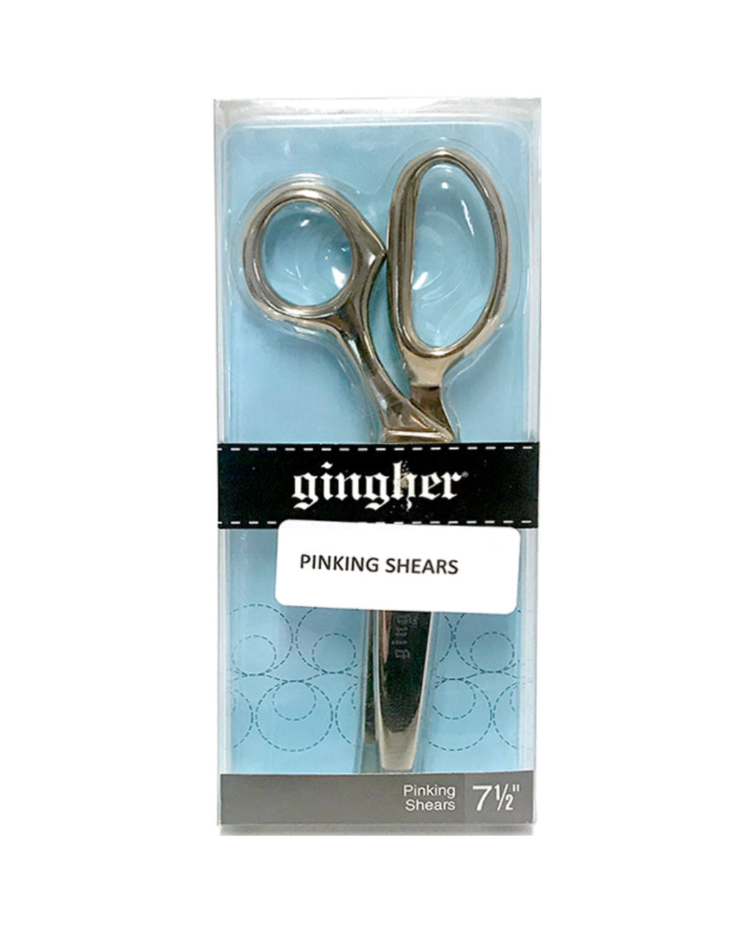 Pinking Shears 7.5" - Zipper and Thread