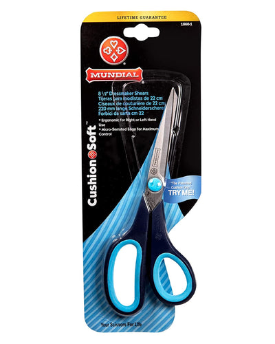 Dressmakers’ Shears 8.5" Blue - Zipper and Thread