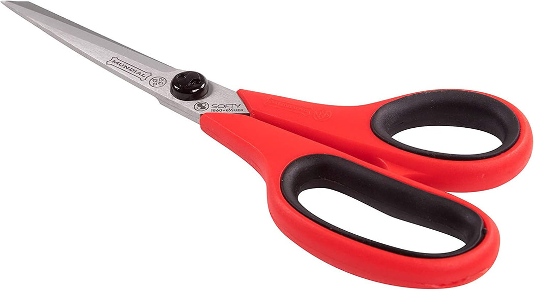 Dressmakers’ Shears 8.5" Red - Zipper and Thread