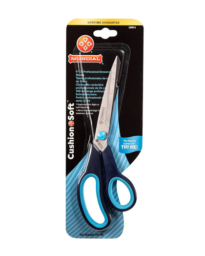 Dressmakers’ Shears 9.5" Blue - Zipper and Thread