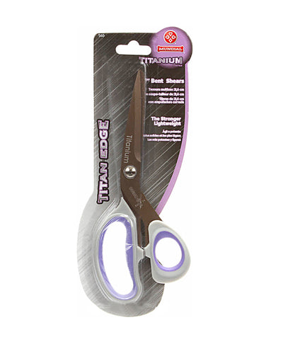 Dressmakers Shears 8" Titanium - Zipper and Thread