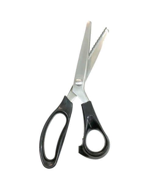 Hello Hobby Blue Stainless Steel Pinking Scissors, Zig-Zag and