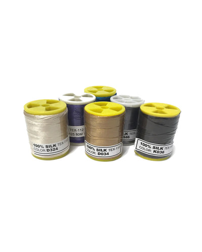 Silk Thread [TEX-112] (80 m) - Zipper and Thread