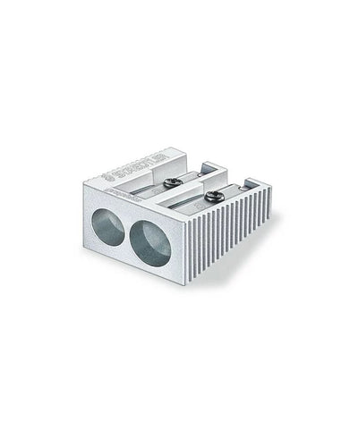 Metal double-hole sharpener - Zipper and Thread