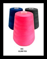 Information related to zippers, thread, and sewing.