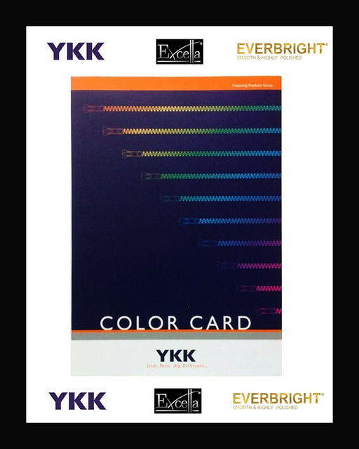 YKK® Color Card Book - Zipper and Thread